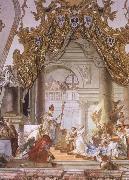Giovanni Battista Tiepolo The Marriage of the emperor Frederick Barbarosa and Beatrice of Burgundy oil painting on canvas